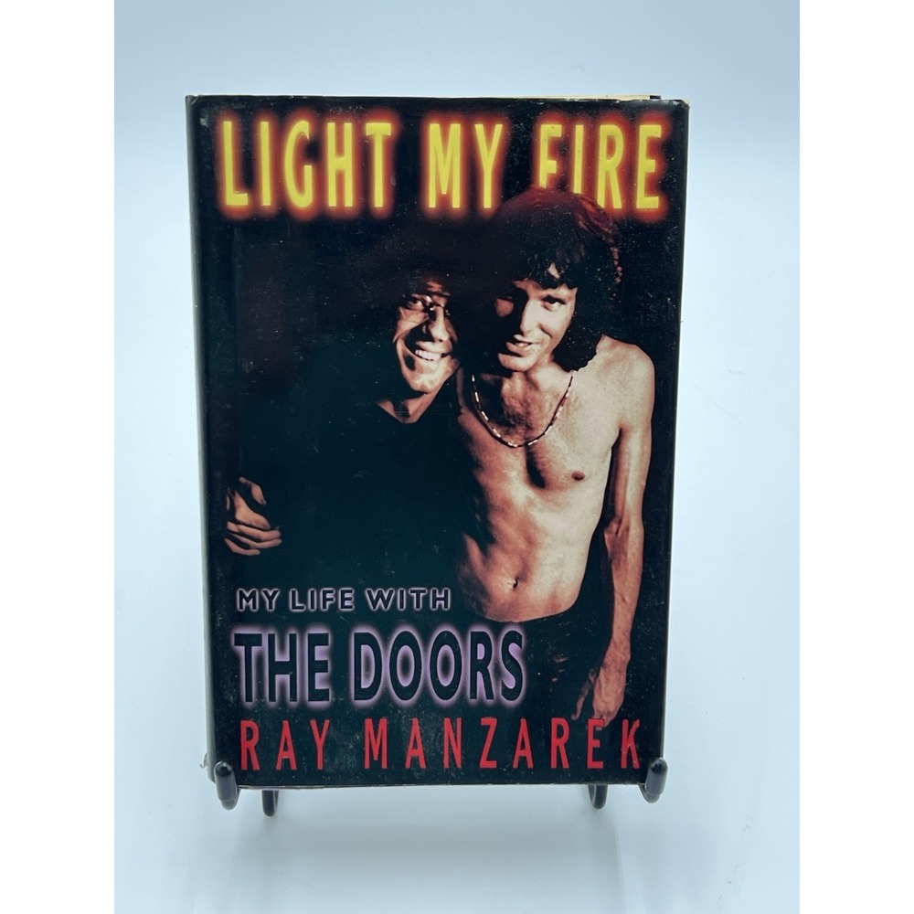 Light My Fire Ray Manzarek 1998 HC DJ The Doors Biography Memoir